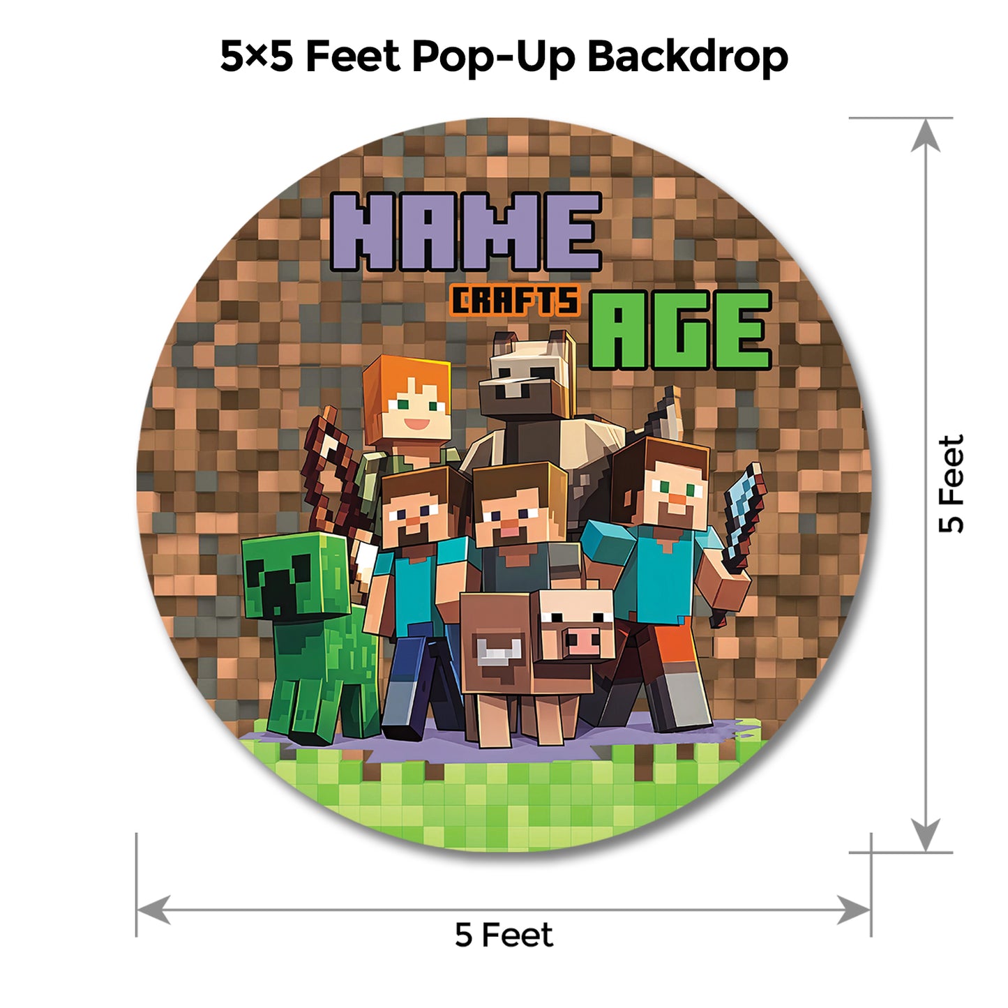 Minecraft Popup Luxury Package