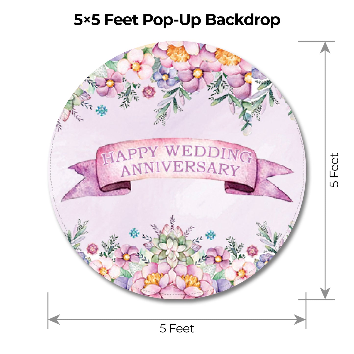 Lavender Floral Popup Classic Package