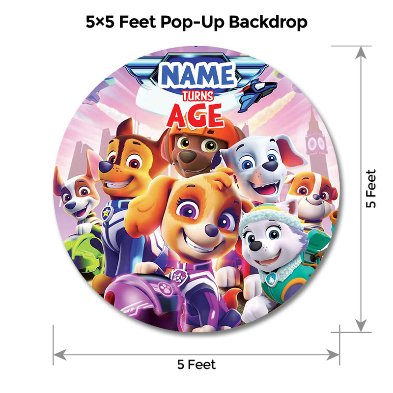 Paw Patrol Popup Premium Package