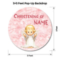 Angel Pink Popup Backdrop
