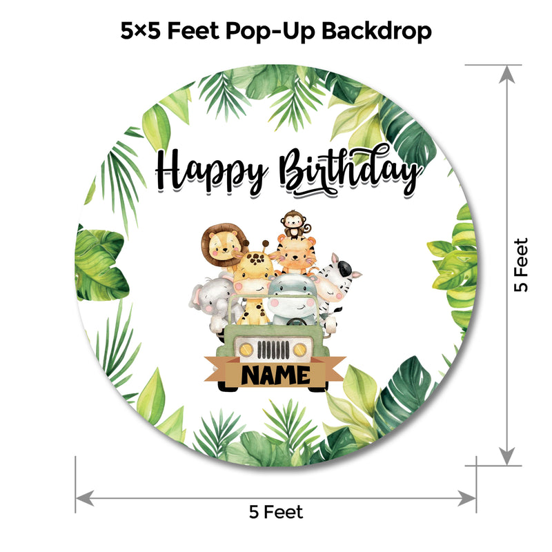 Jungle Jeep Safari Popup Premium Package