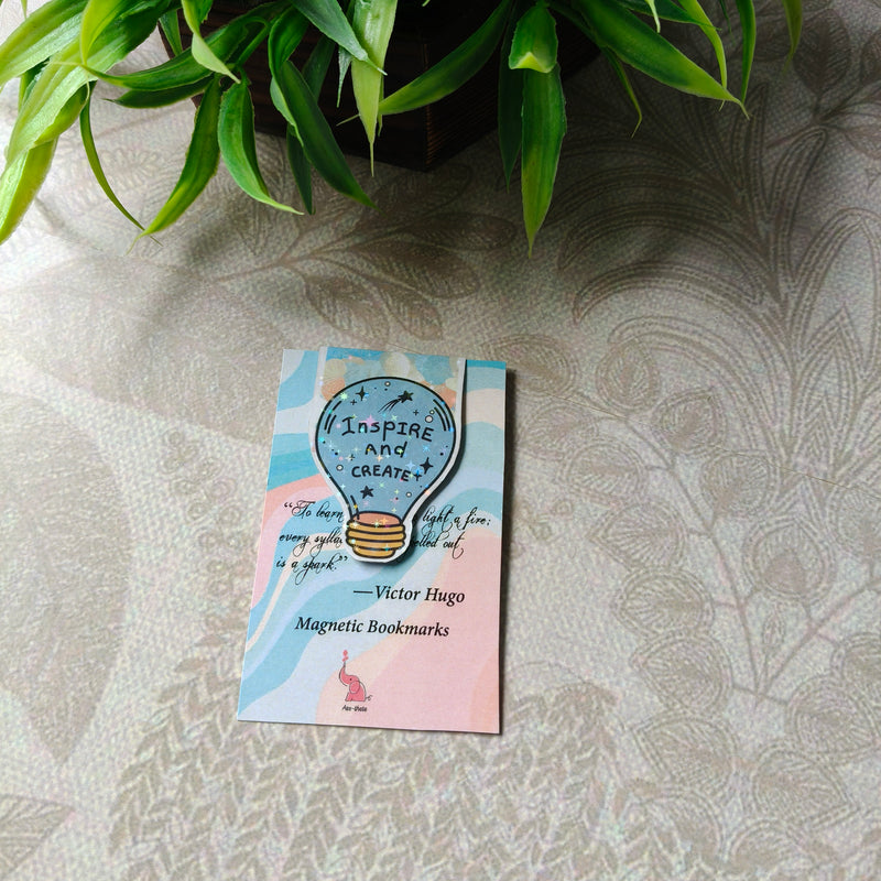Magnetic Bookmark – Cute, Handy & Durable (Set of 4)