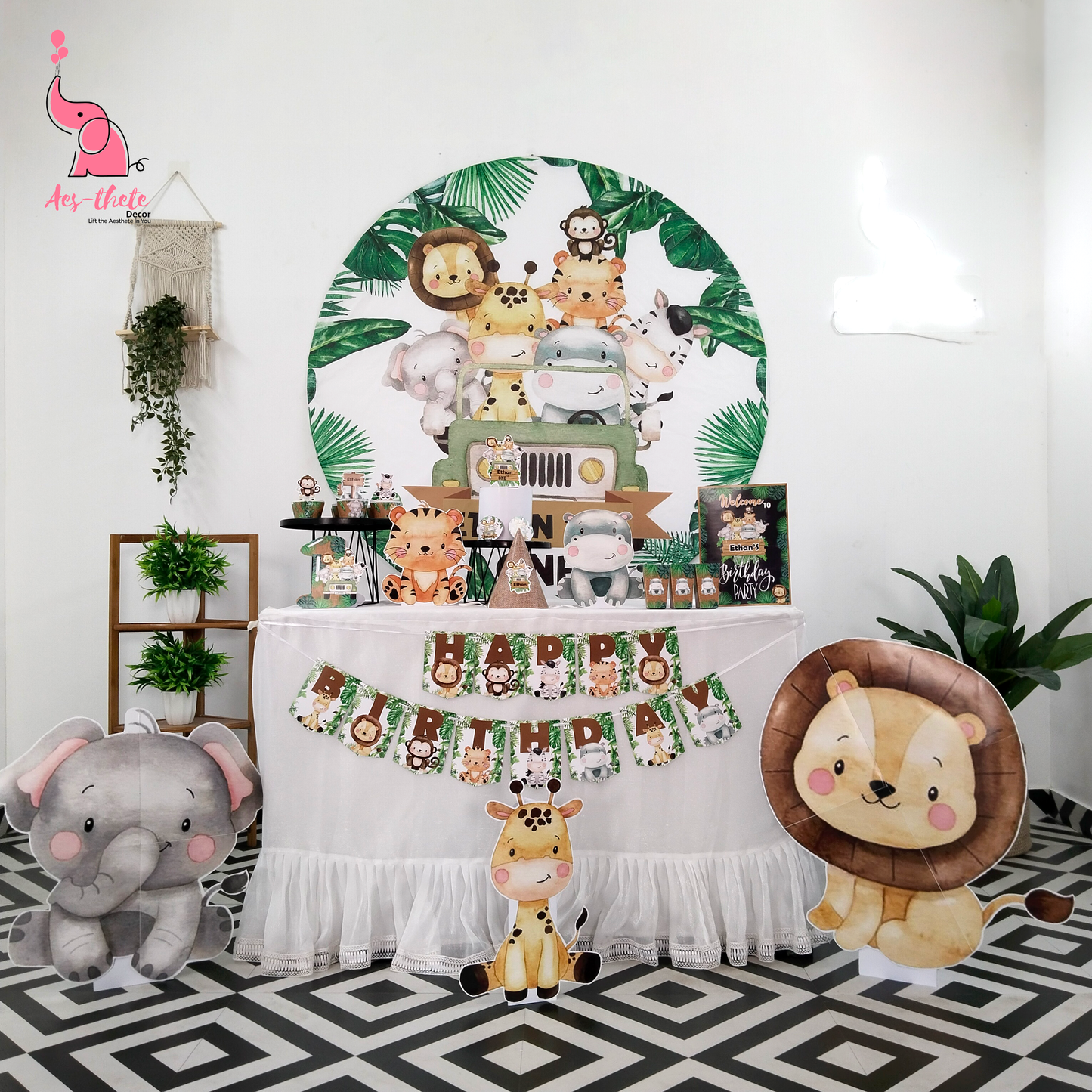 Wildlife & Animal Themes - Jungle 1 Popup Luxury Package