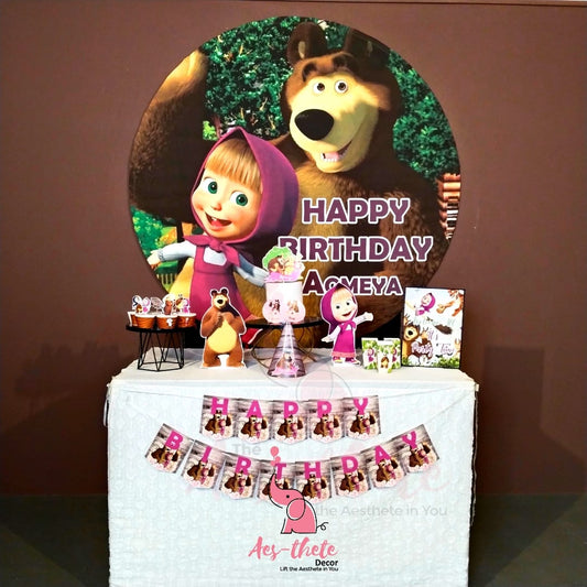 Cartoon Character Themes: Masha and the Bear Popup Premium Package