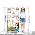 Personalised Kids Number Banner-2x4 feet