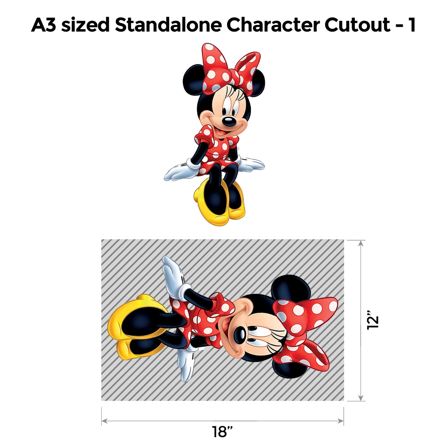 Minnie Mouse Red Popup Luxury Package