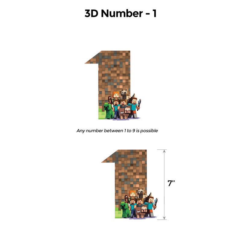 Minecraft Popup Luxury Package