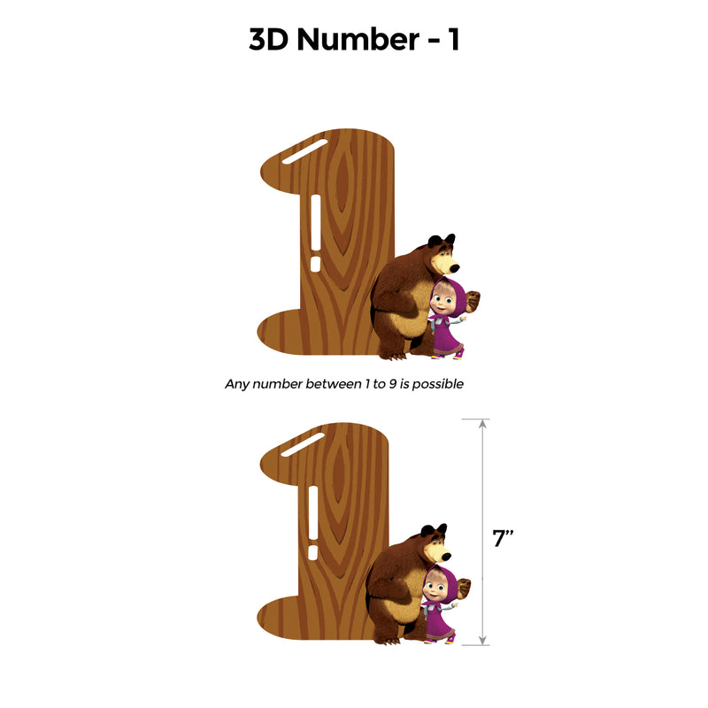 Masha and the Bear Popup Luxury Package