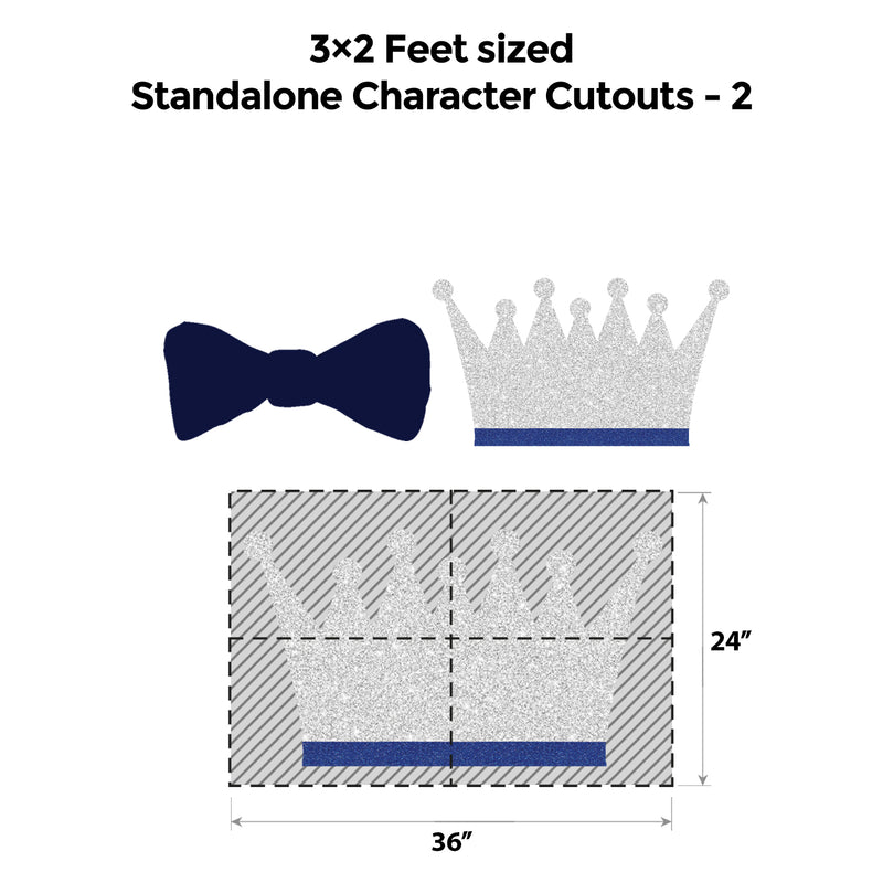 Crown Blue and Silver Popup Luxury Package