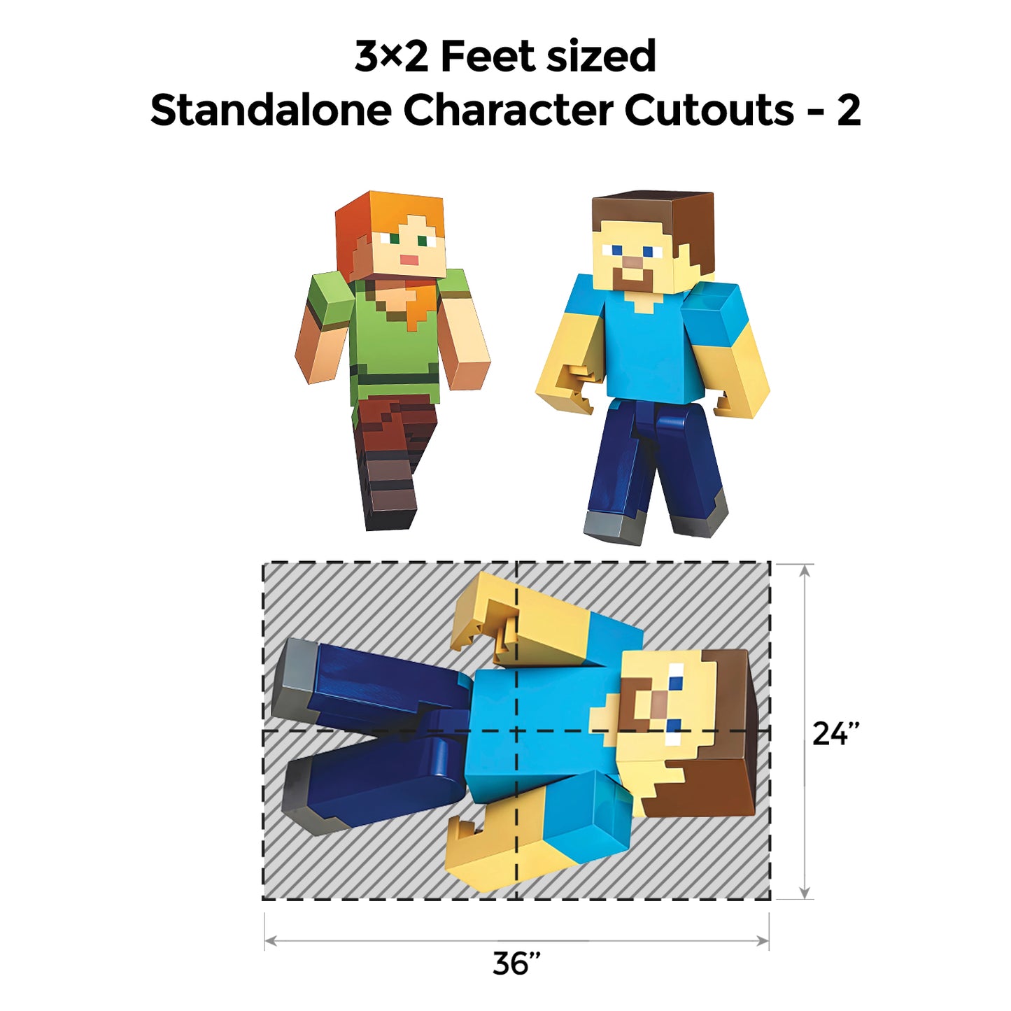 Minecraft Popup Luxury Package