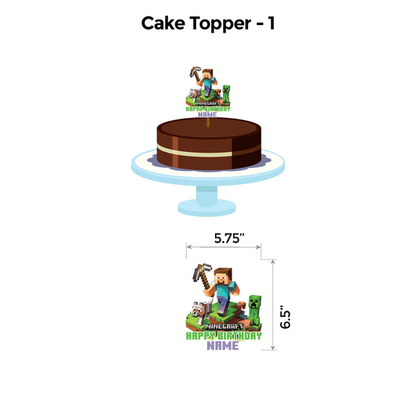 Minecraft Popup Luxury Package