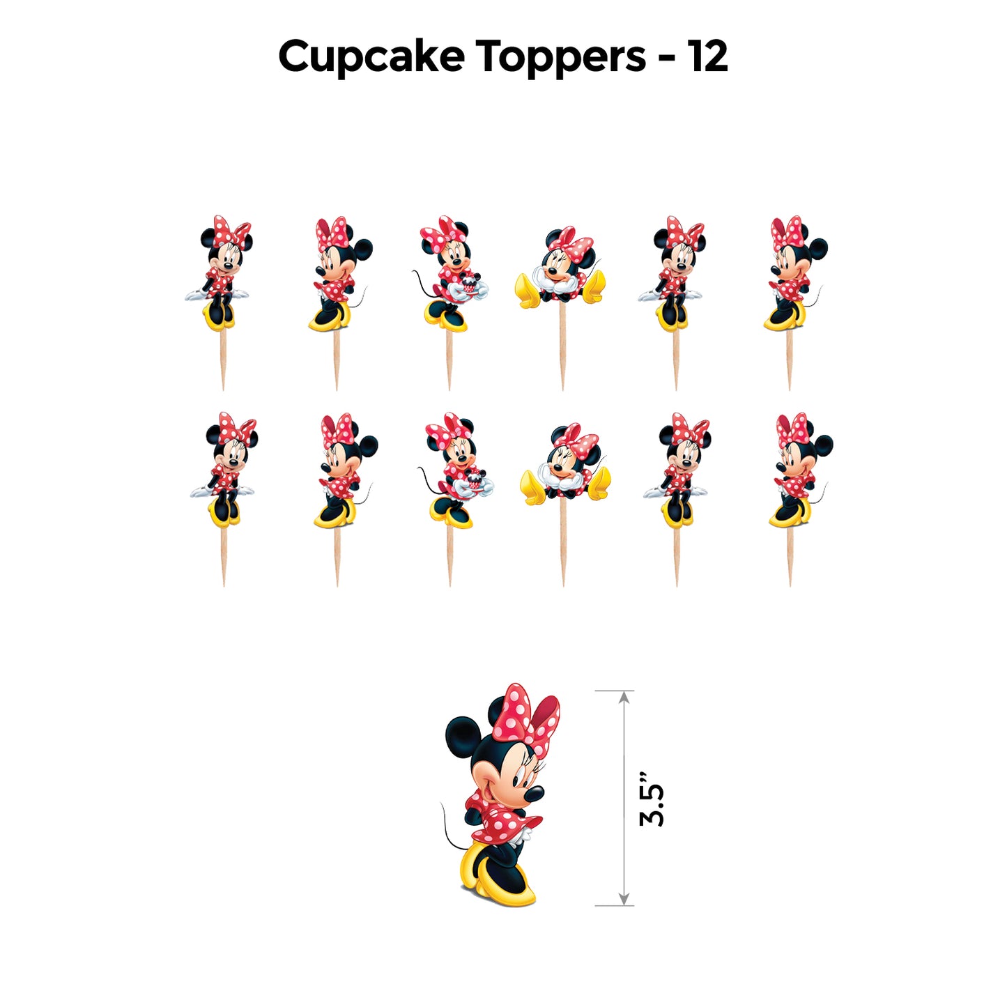 Minnie Mouse Red Popup Classic Package