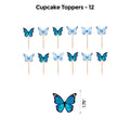 Butterfly Blue and Silver Classic Package