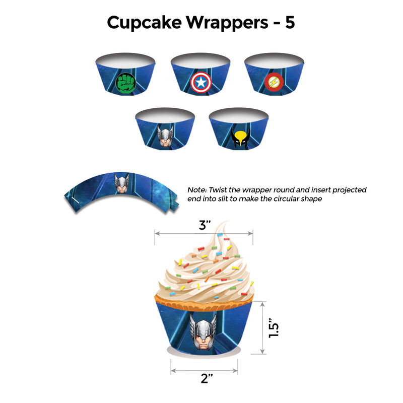 Superhero Avengers Premium Package