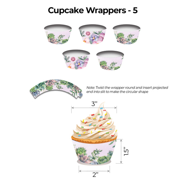 Lavender Floral Popup Premium Package