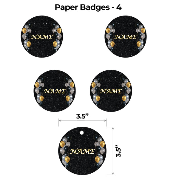 Black Gold and Silver Classic Package