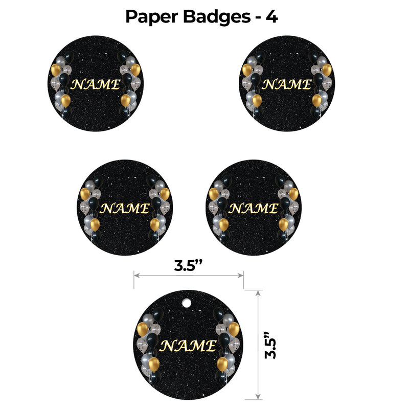 Black Gold and Silver Classic Package
