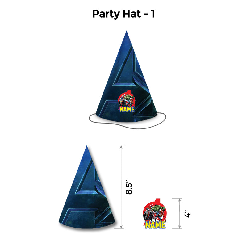 Superhero Avengers Popup Classic Package