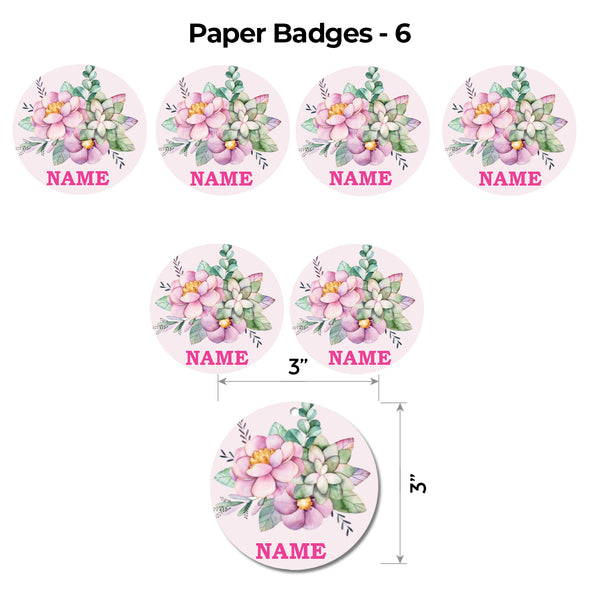Lavender Floral Popup Premium Package
