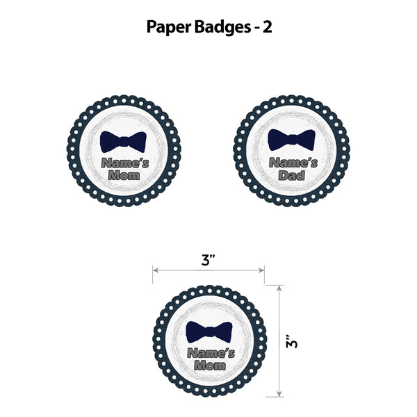 Crown Blue and Silver Popup Luxury Package