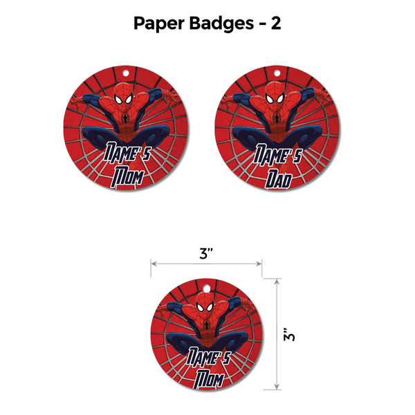 Spiderman Popup Luxury Package