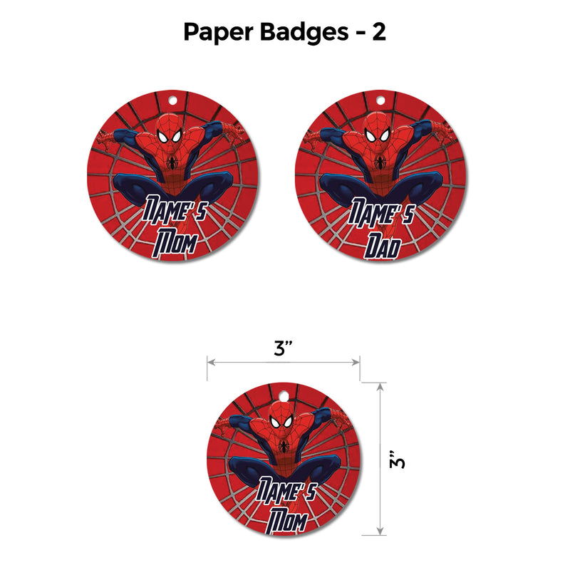 Spiderman Popup Luxury Package