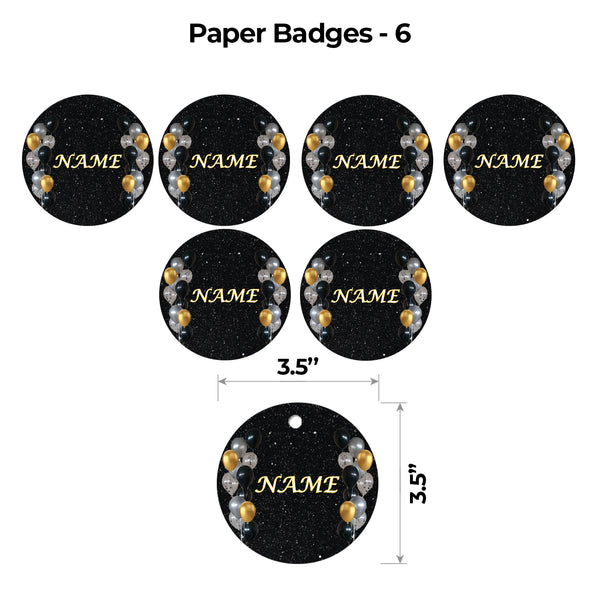 Black Gold and Silver Premium Package