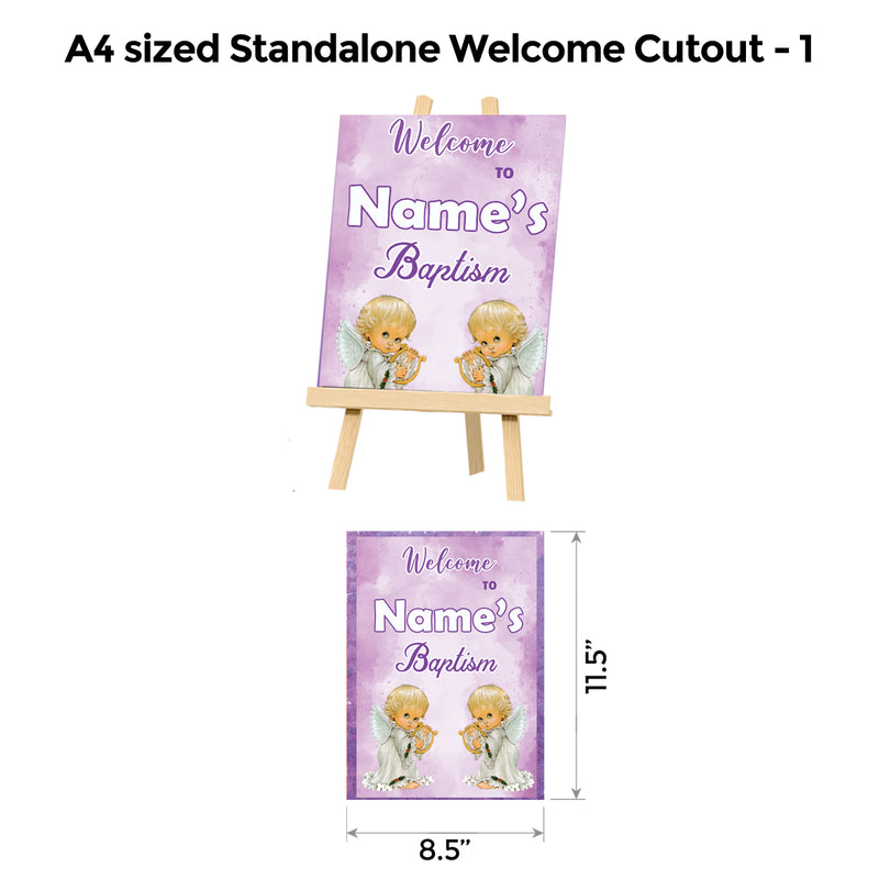Angel Purple Popup Premium Package