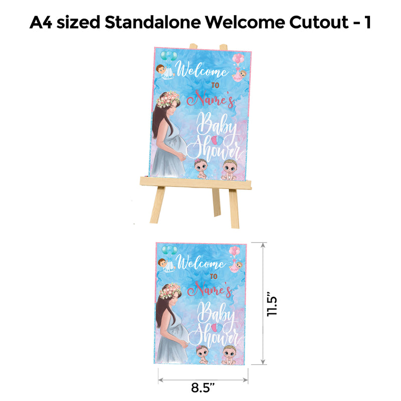 Pink Blue Popup Premium Package