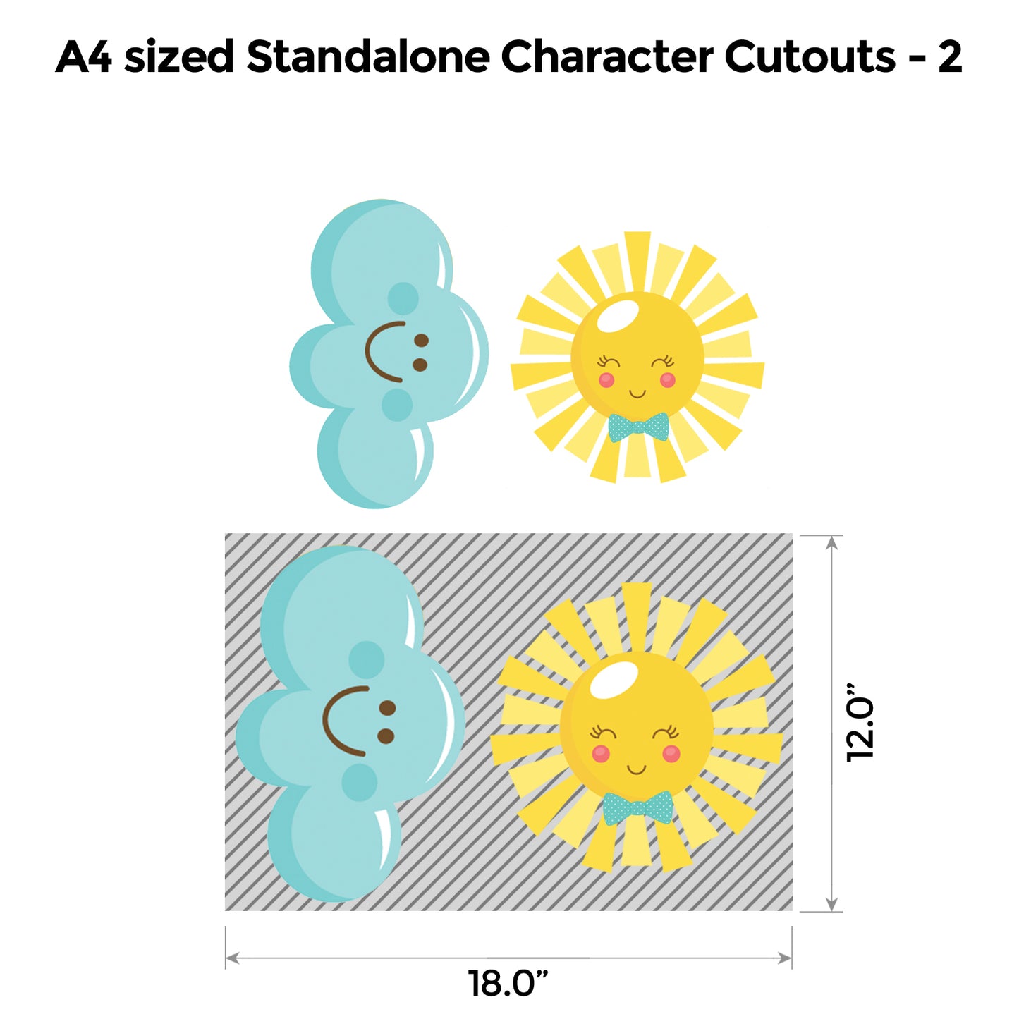 Sun and Cloud Popup Premium Package