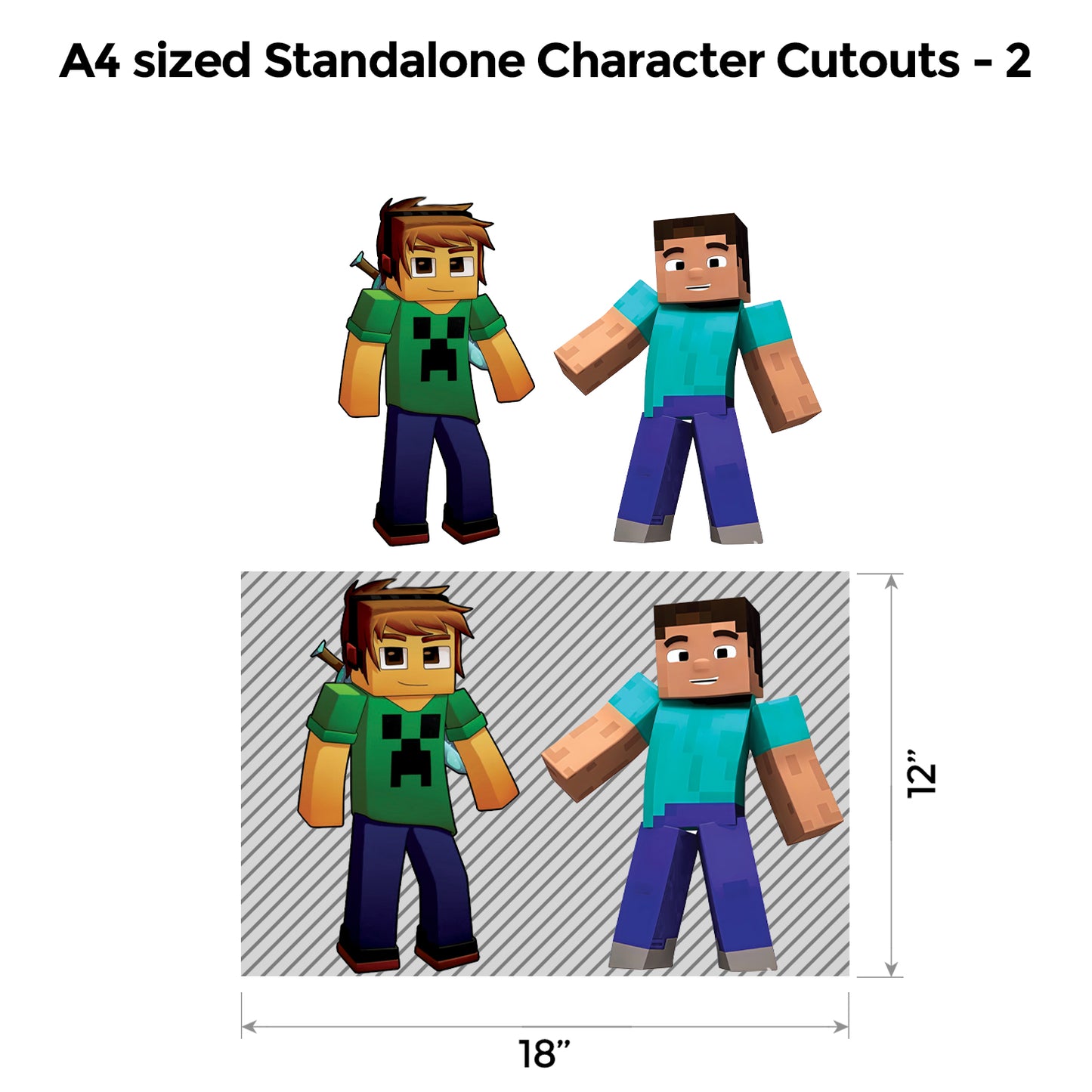 Minecraft Popup Luxury Package