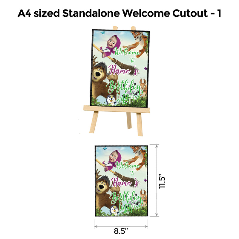 Masha and the Bear Popup Premium Package