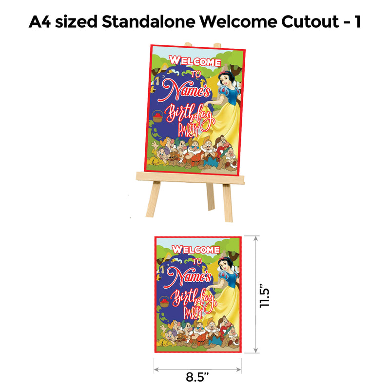 Snow White Popup Premium Package