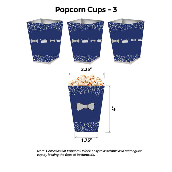 Crown Blue and Silver Popup Luxury Package