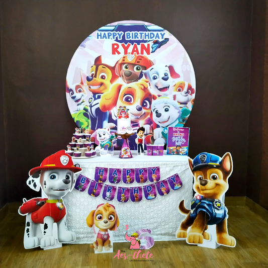 Cartoon Character Themes: Paw Patrol Popup Luxury Package