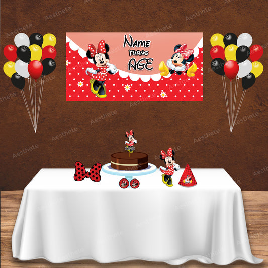 Minnie Mouse Red Budget Package