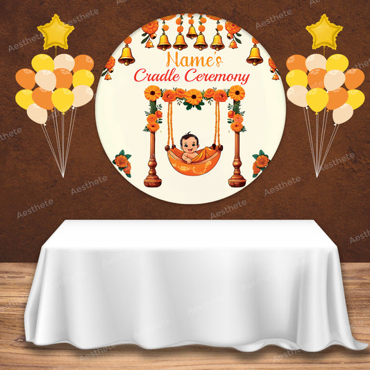 Cradle Ceremony Popup Backdrop