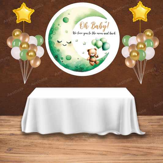 Teddy Green Popup Backdrop