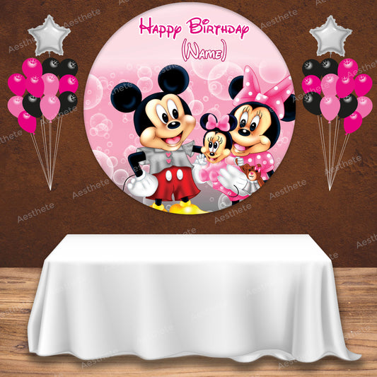 Baby Minnie Mouse Popup Backdrop