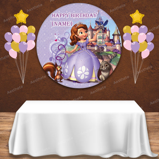 Princess Sofia Popup Backdrop