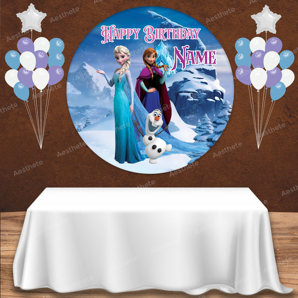 Frozen Popup Backdrop