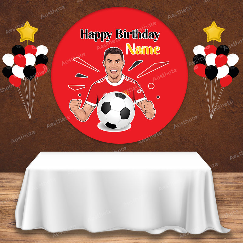 Sports-Football Ronaldo Popup Backdrop