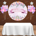 Lavender Floral  Popup Backdrop