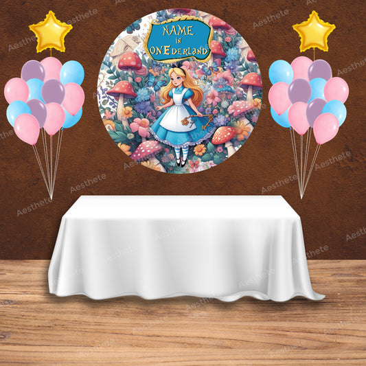 Alice In Wonderland Popup Backdrop