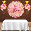 Bridal Shower Pink and Golden Popup Backdrop