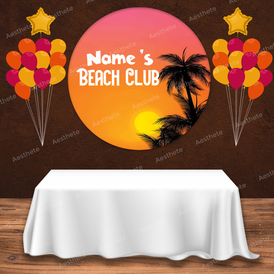 Beach Popup Backdrop