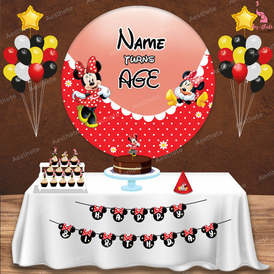 Minnie Mouse Red Popup Classic Package