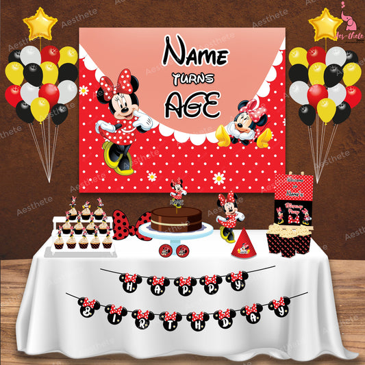 Minnie Mouse Red Premium Package