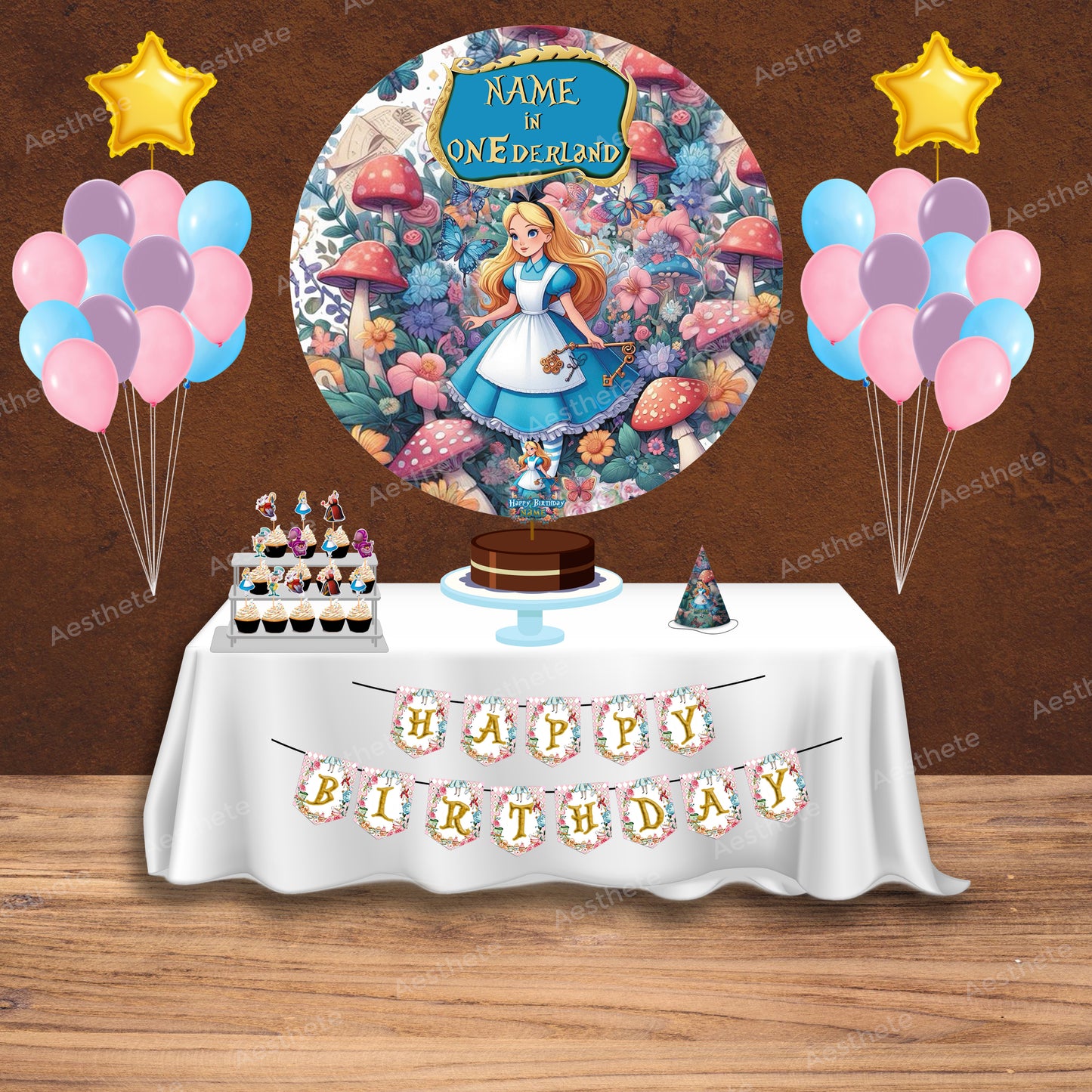 Alice In Wonderland Popup Classic Package