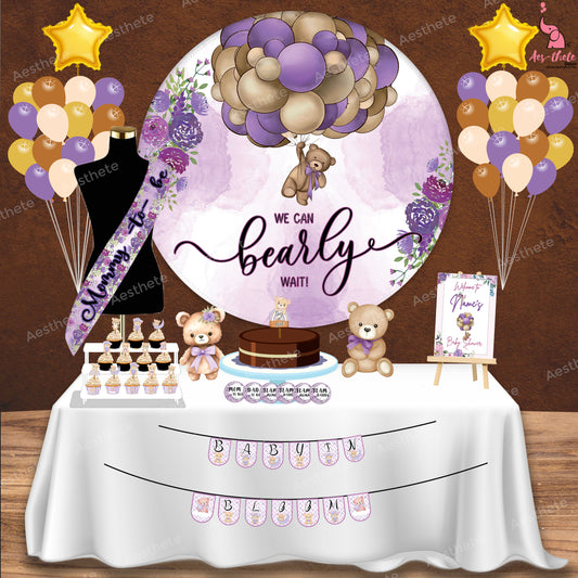 Teddy Lavender Popup Premium Package